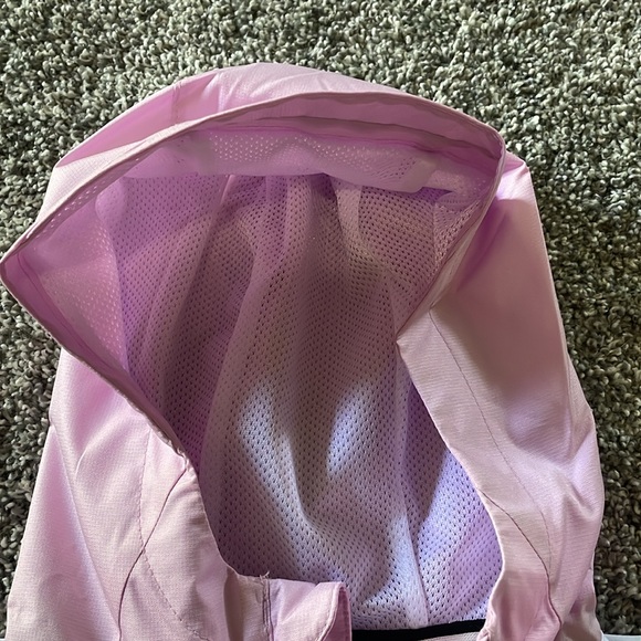 NEW! NIKE PINK AND WHITE ZIP-UP JACKET. SIZE 4. GIRLS. - Picture 5 of 6